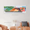 Modern 3D Geometric Air Conditioner Panel Sticker 6