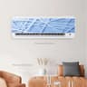 Modern 3D Geometric Air Conditioner Panel Sticker 7