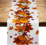 Thanksgiving Pumpkin Linen Table Runner 0