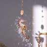 Crystal Sun Moon Wind Chime Prism Suncatcher Decor 9