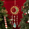 Crystal Sun Moon Wind Chime Prism Suncatcher Decor 10
