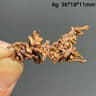 Natural Native Copper Mineral Cluster Quartz Rock Decor 1
