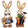 Straw Easter Bunny Decoration Ornament 11