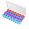 Portable Weekly Monthly Pill Organizer 12