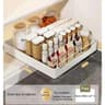 Pull Out Cabinet Storage Rack With Slide Rails 8