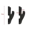 Wall Mounted Wooden Sword Display Rack 6