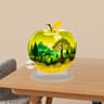 Crystal Apple Figurine Paperweight Decor 9