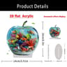 Crystal Apple Figurine Paperweight Decor 11