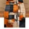Abstract Linen Table Runner Decor 5
