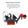 Black Pearl Ship In Bottle Decor 8