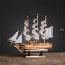 Wooden Sailboat Mediterranean Decor 16