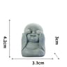 Cute Little Monk Stone Statues Set 7
