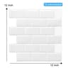 3D Waterproof Peel And Stick Tile Wall Sticker 21