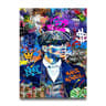 80s Gangster Graffiti Canvas Wall Art 11