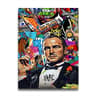 80s Gangster Graffiti Canvas Wall Art 12