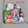 Mauritius Dodo Souvenir Fridge Magnet 10
