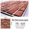 3D Brick Wall Sticker Waterproof PVC Set 6