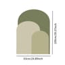 Boho Arch Wall Decal PVC Mural Sticker 16