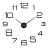 Modern 3D DIY Wall Clock Acrylic Mirror Decor 6