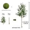 Artificial Olive Tree Branch Realistic Home Decor 7