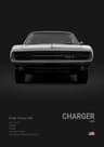 Dodge Challenger Hellcat Redeye Canvas Poster 16