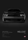 Dodge Challenger Hellcat Redeye Canvas Poster 17