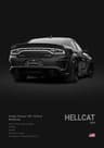 Dodge Challenger Hellcat Redeye Canvas Poster 19