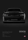 Dodge Challenger Hellcat Redeye Canvas Poster 9