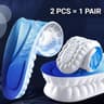4D Massage Latex Insoles Arch Support Inserts 12