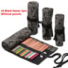Canvas Roll Up Pencil Case With 12 Slots 19