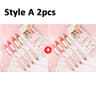 Fruit Scented 3D Gel Pens 05mm Smooth Writing Set 9