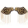 Punk Chain Tassel Shoulder Brooch Epaulet 18