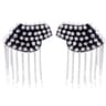 Punk Chain Tassel Shoulder Brooch Epaulet 22