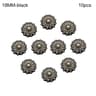 Retro Pearl Diamond Metal Sewing Buttons Set 16