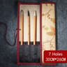 Bamboo Roll Up Calligraphy Brush Holder Case 15