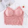 Women Lace Sequin Crop Top Bralette 13