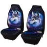 Universal Washable Polyester Car Front Seat Covers Set 21