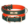 Personalized PU Leather Dog Collar With Engraved Nameplate 7