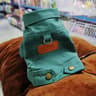 Denim Dog Jacket With Leash Ring For Small Pets 5