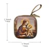 Portable Virgin Mary Rosary Storage Bag With Zipper 17