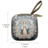 Portable Virgin Mary Rosary Storage Bag With Zipper 19