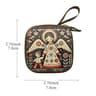 Portable Virgin Mary Rosary Storage Bag With Zipper 8