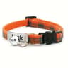Personalized Plaid Nylon Cat Collar With Bell 15