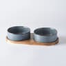 Elevated Ceramic Cat Food Bowl 12