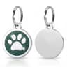 Personalized Glitter Paw Pet ID Tag 9
