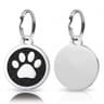 Personalized Glitter Paw Pet ID Tag 10