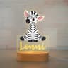 Personalized USB Acrylic Night Light Custom Name Animal Lamp For Kids Bedroom 8