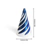 3D Printed Rotating Spiral Cone Fidget Toy Impossible Pyramid Bunny Desk Decor 9