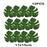Artificial Tropical Palm Leaves Party Decoration Set 7