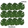 Artificial Tropical Palm Leaves Party Decoration Set 8